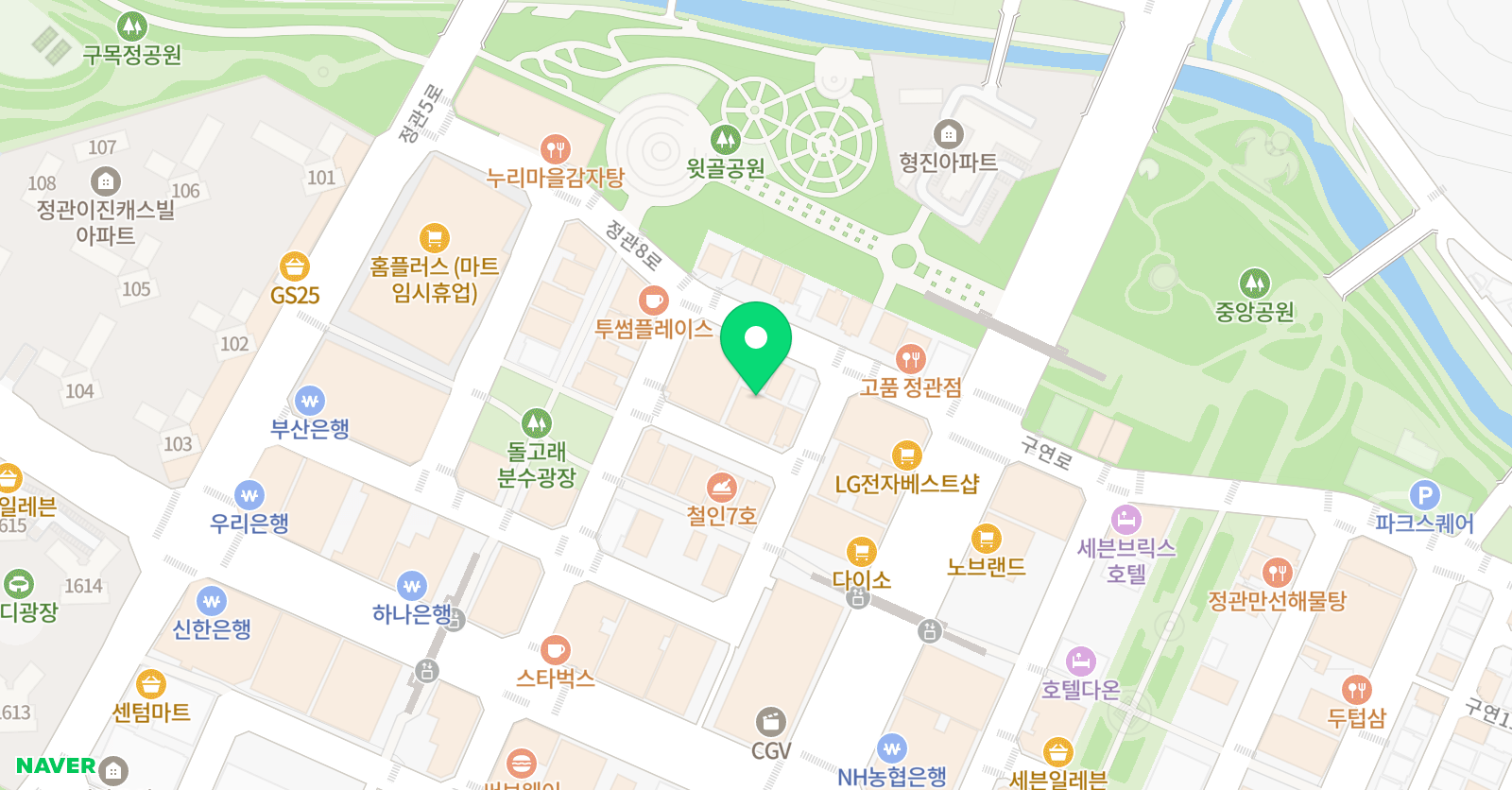 감성키즈피트니스 위치
