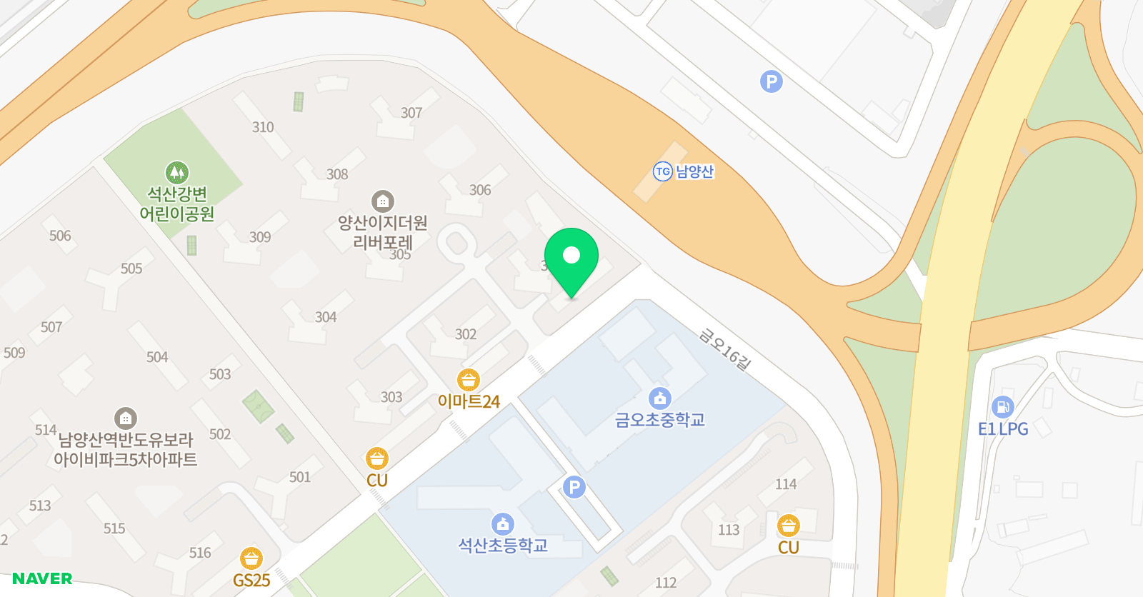 앨리스 미술교습소 위치
