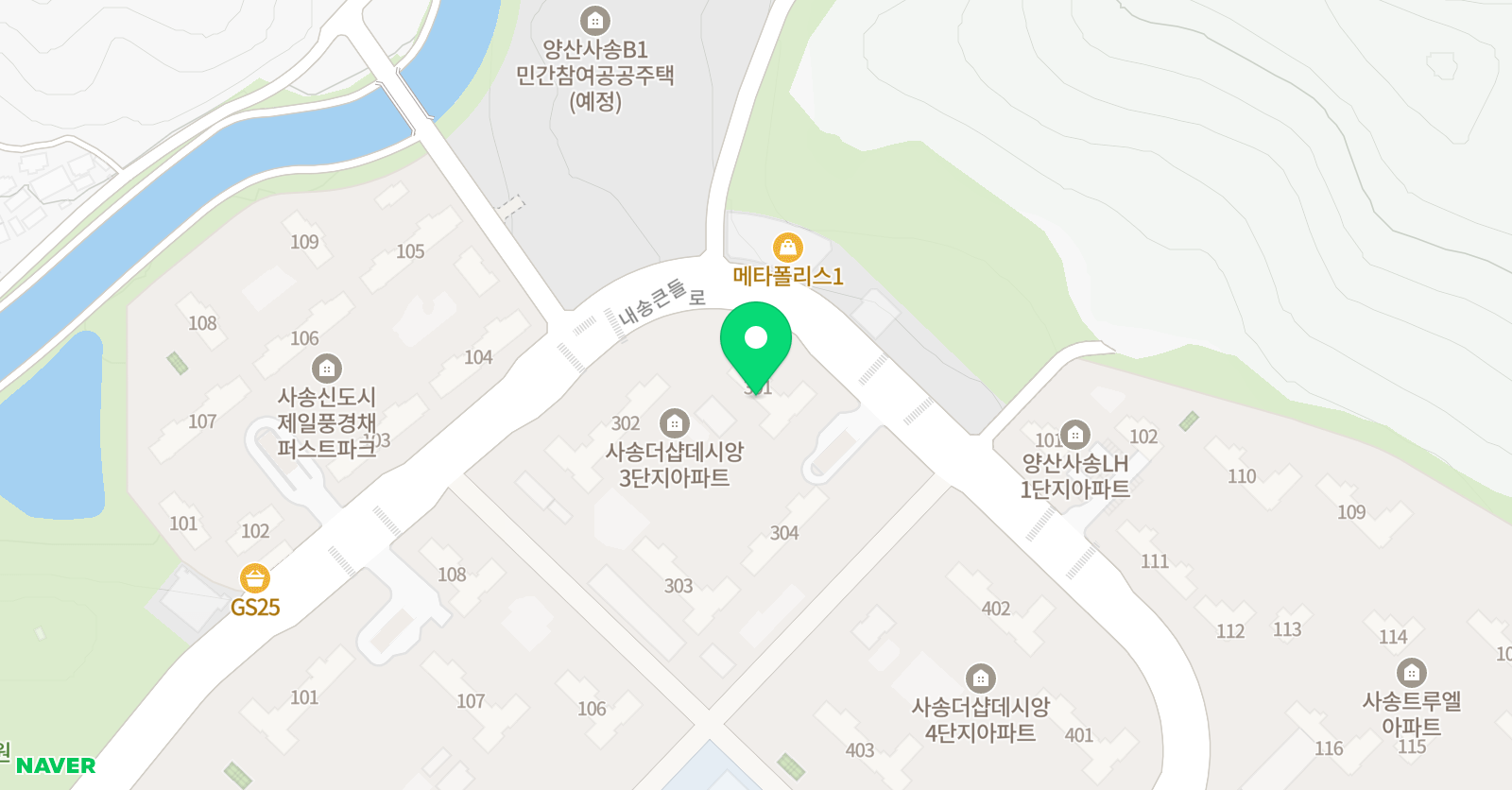 청솔 수학과학 위치