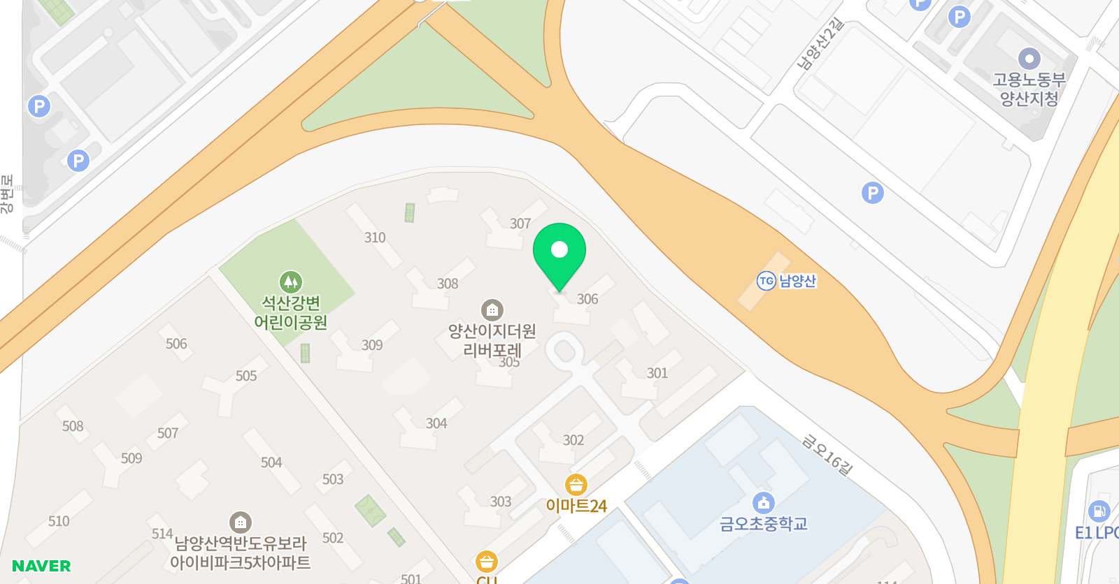 즐거운공부방 위치