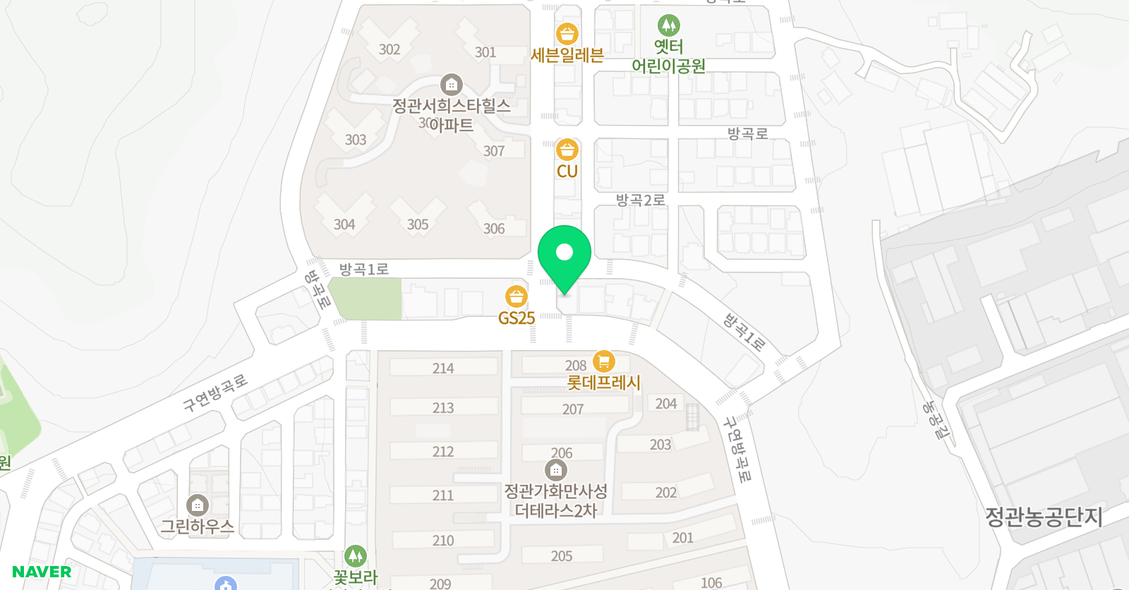 다온 수학학원 위치