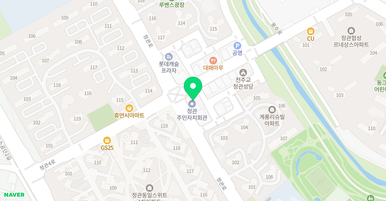 디오 영수 전문학원 위치