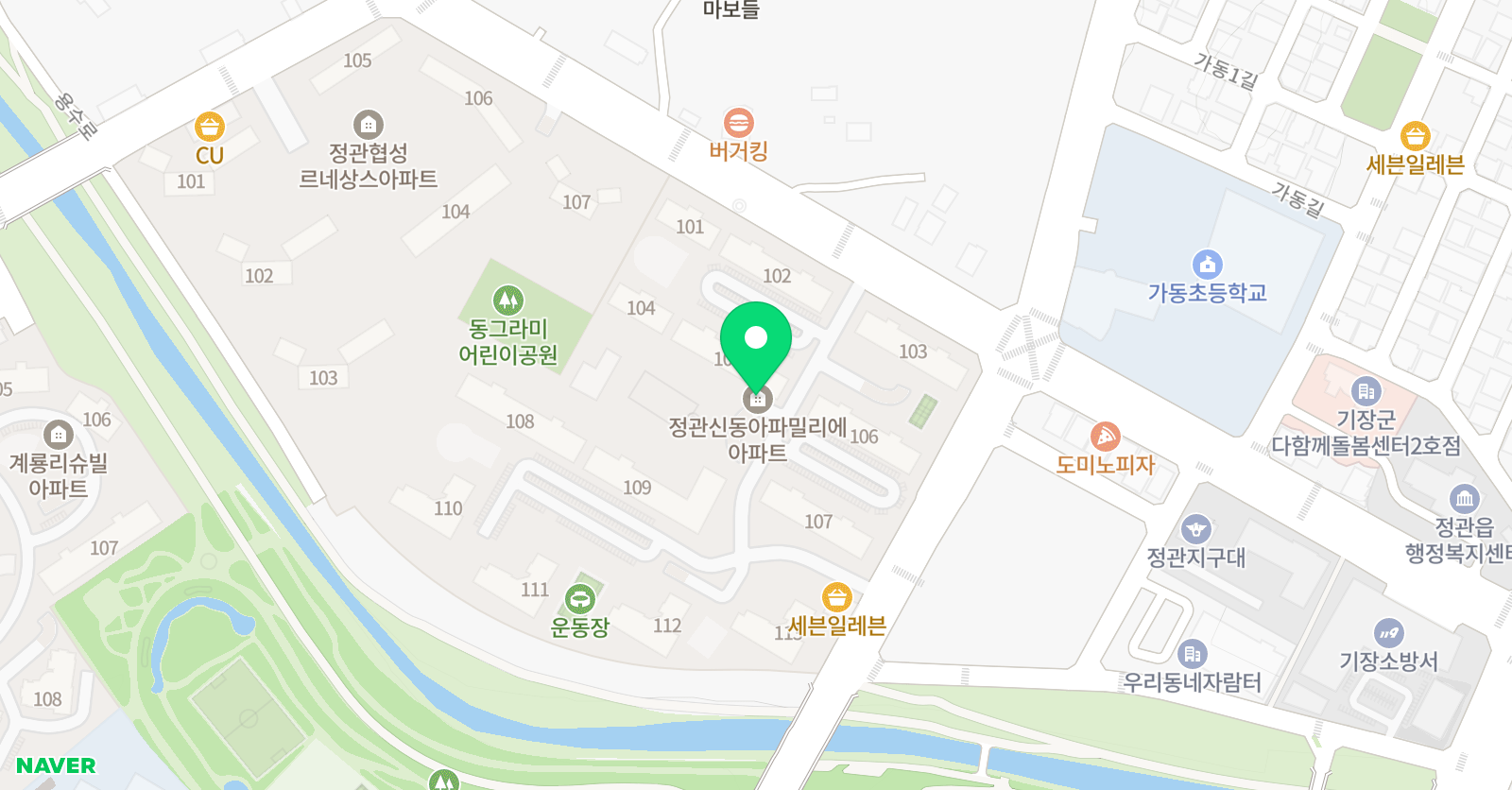 스마트해법 영어 정관신동아해법점 위치