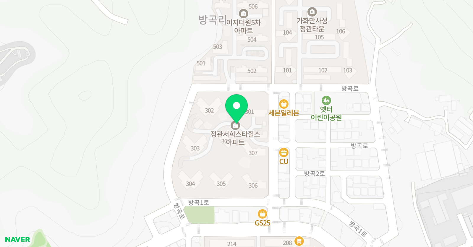 재능스스로교실 정관방곡서희스타점 위치