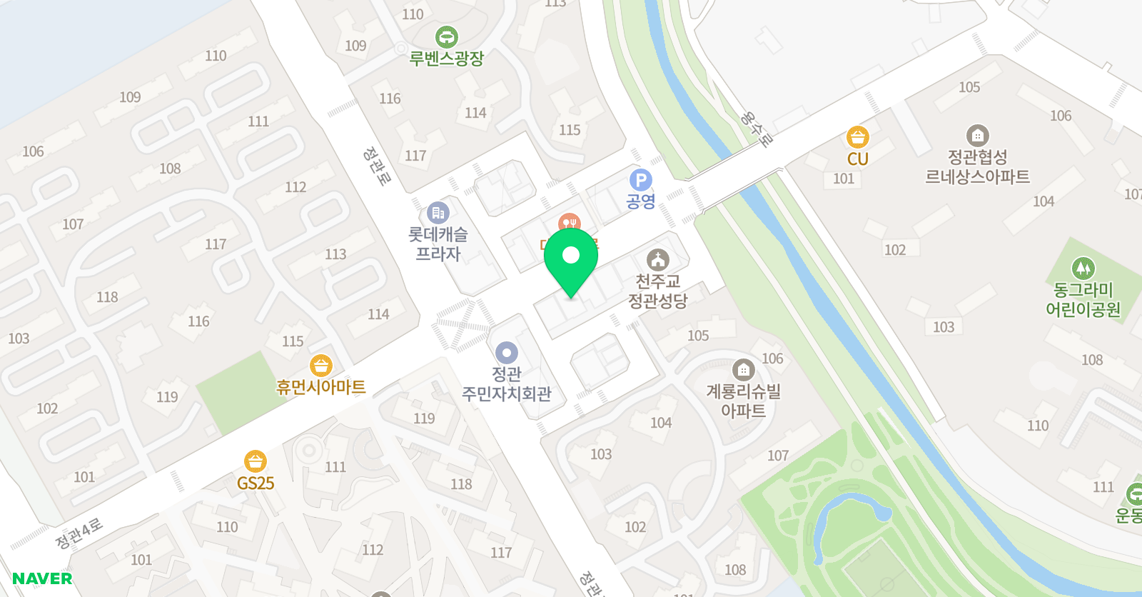 더블유 영수전문학원 위치