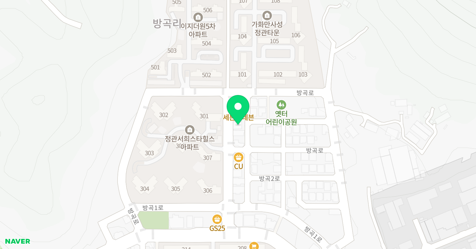 꿈스 미술학원 위치