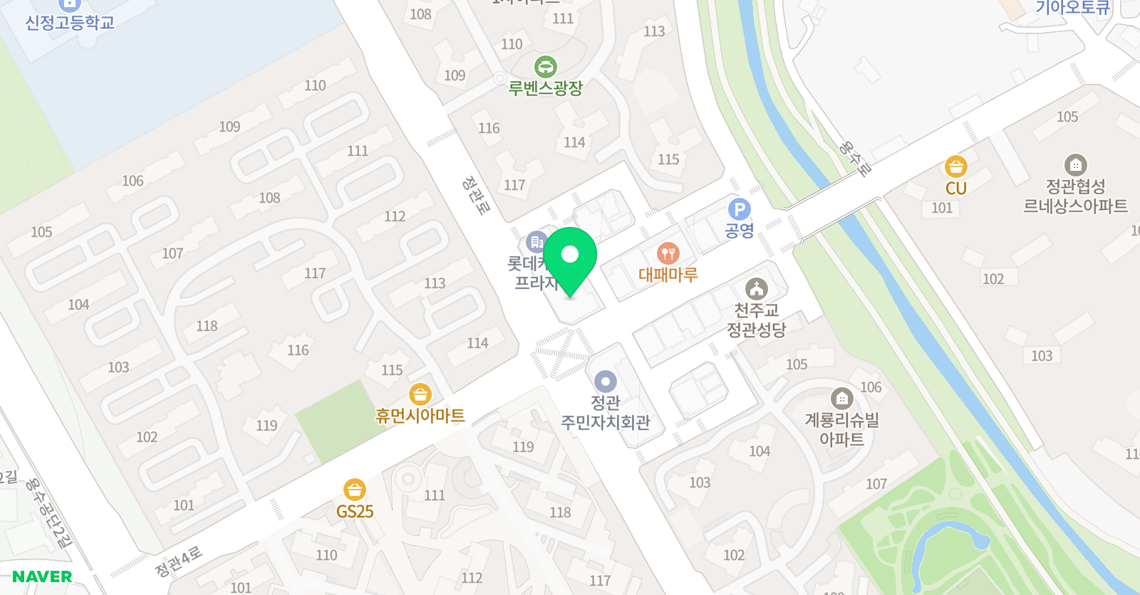 지젤무용아카데미 학원 위치