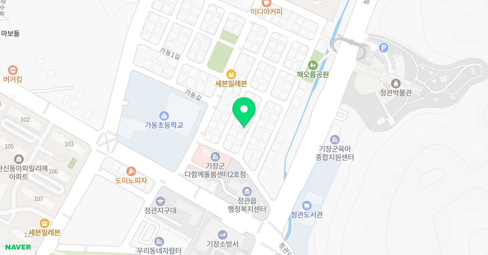 리드인 가동초점 위치
