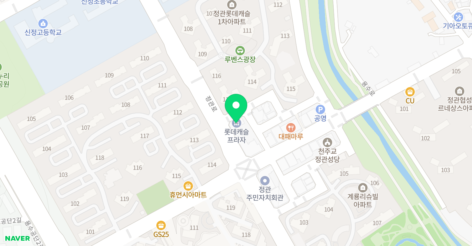 뮤직스토리 음악학원 위치