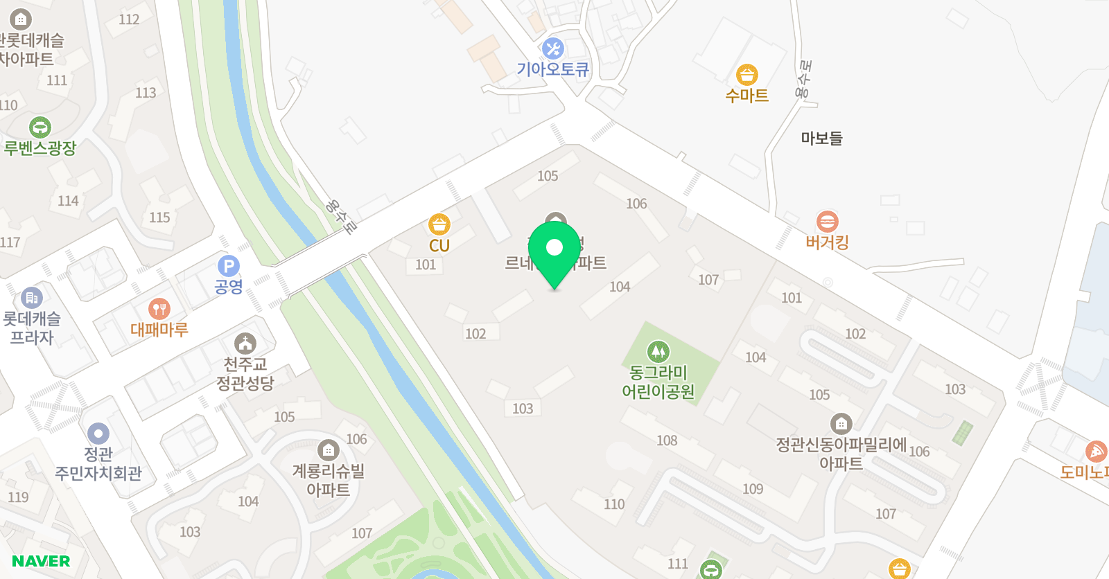 놀작마이아트 부산협성르네상스앳홈 위치