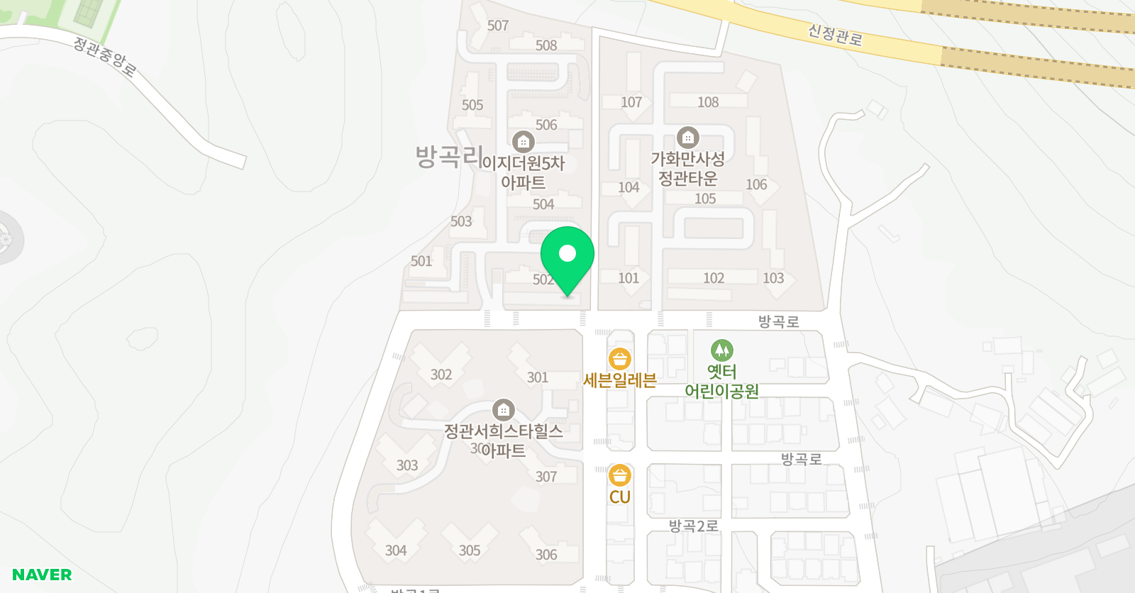 그림숲아뜰리에 위치