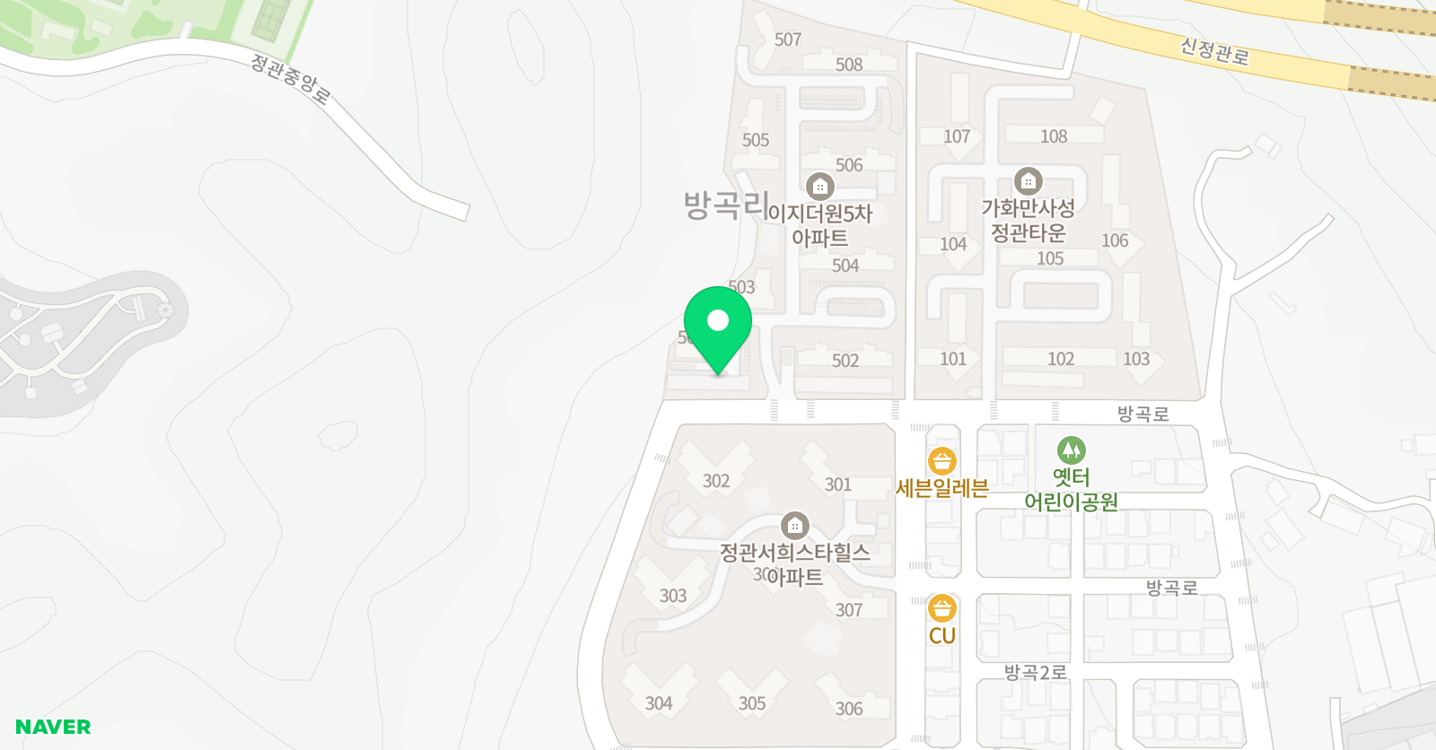 정관 링키영어 이지5차점 위치