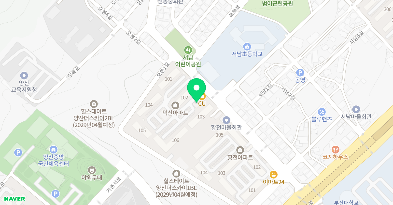 엘리트 국어 수학학원 위치