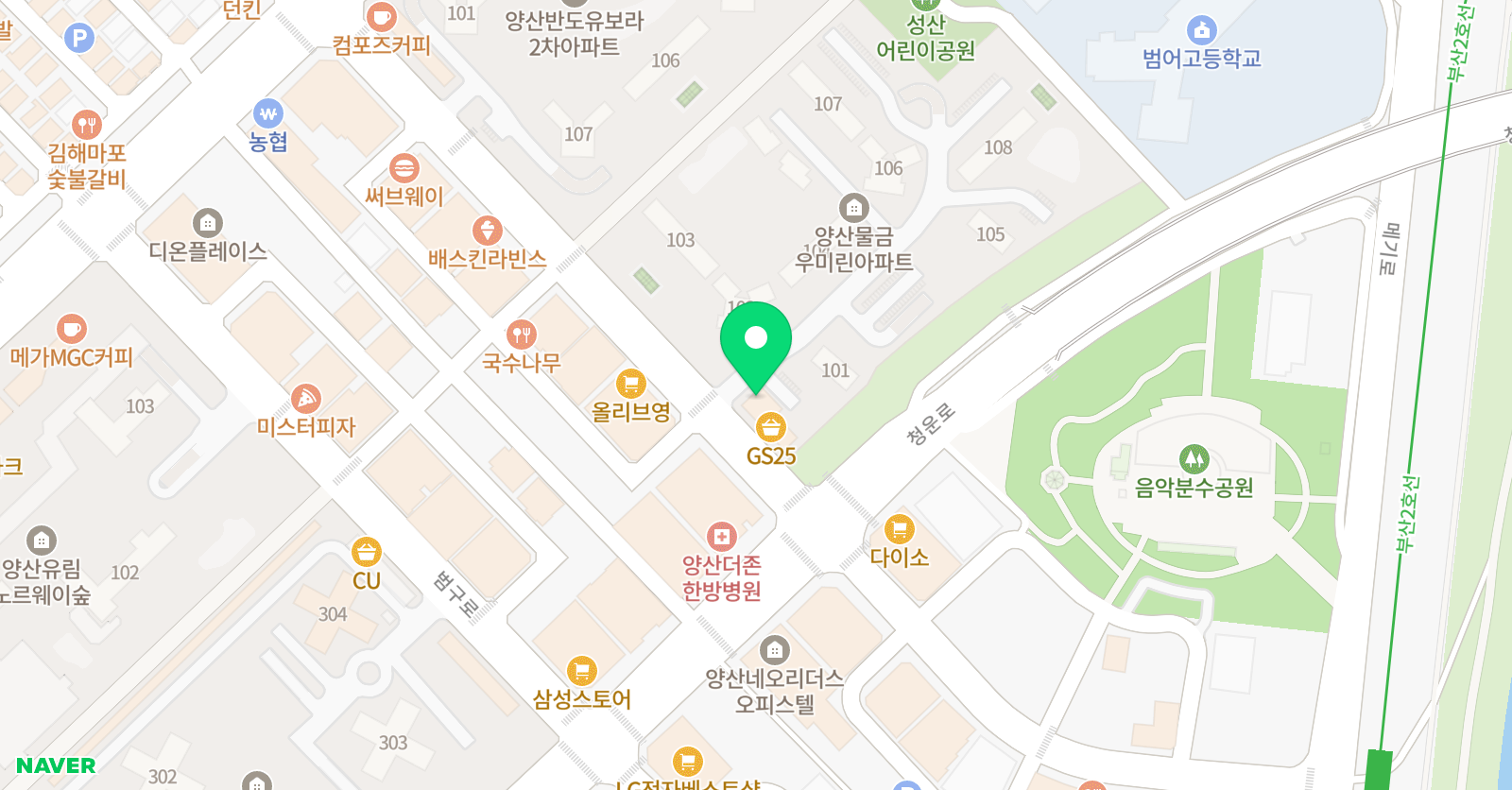 보라음악학원 위치