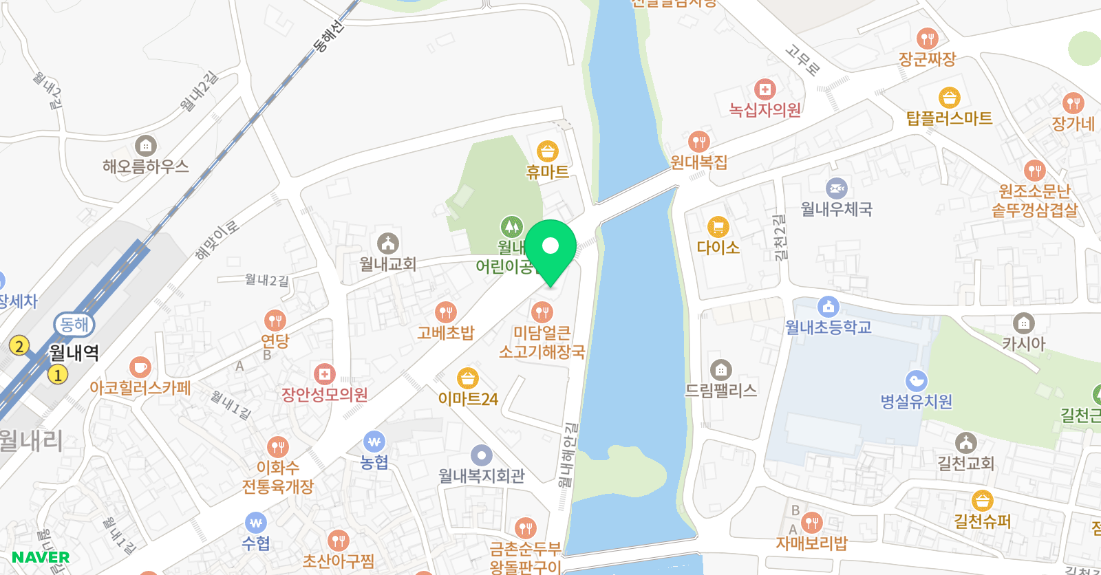 잉글리시아이 딱풀리는수학 월내점 위치