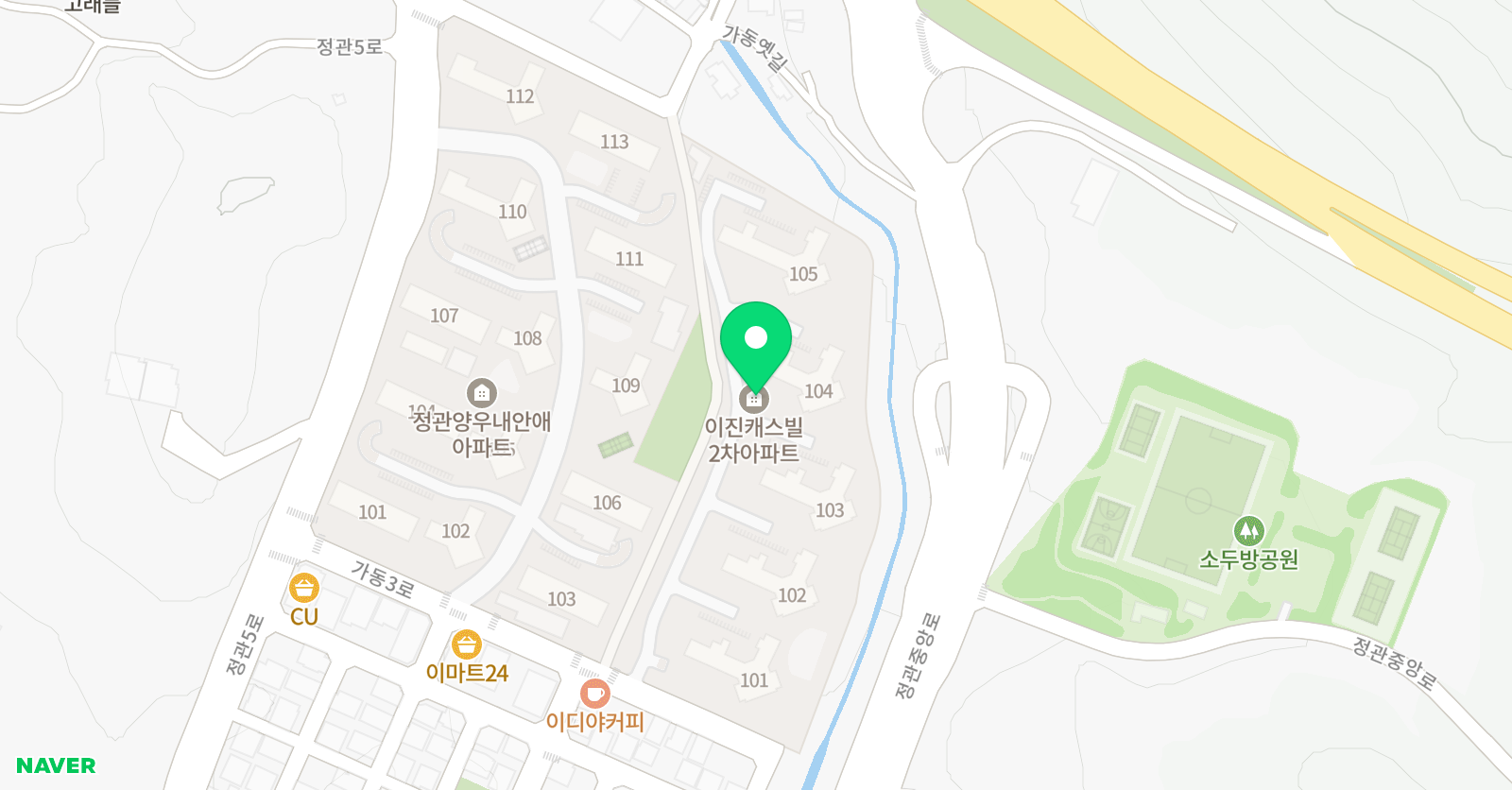 로다 잉글리시 가동초점 위치
