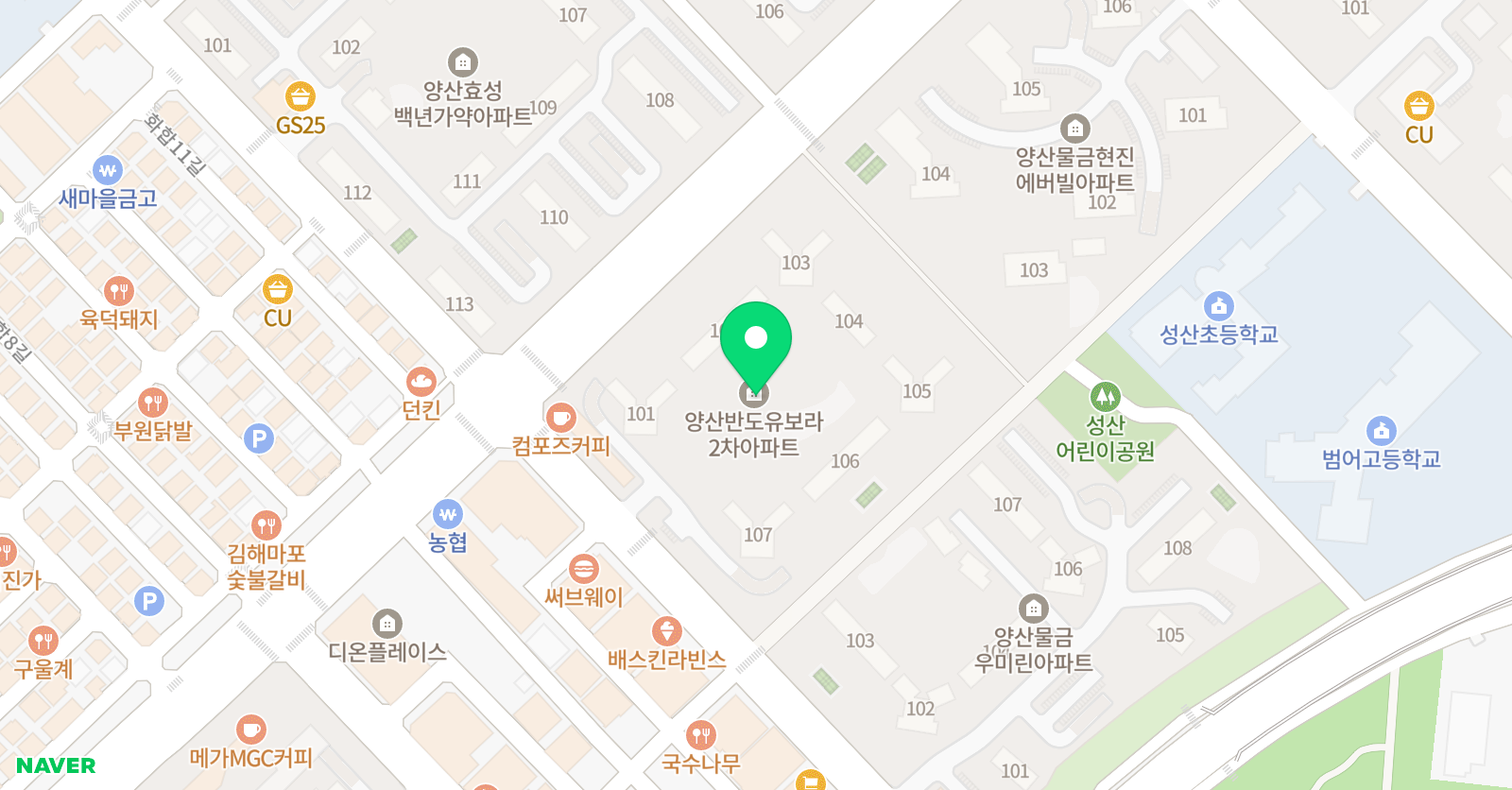 하랑 스쿨 위치