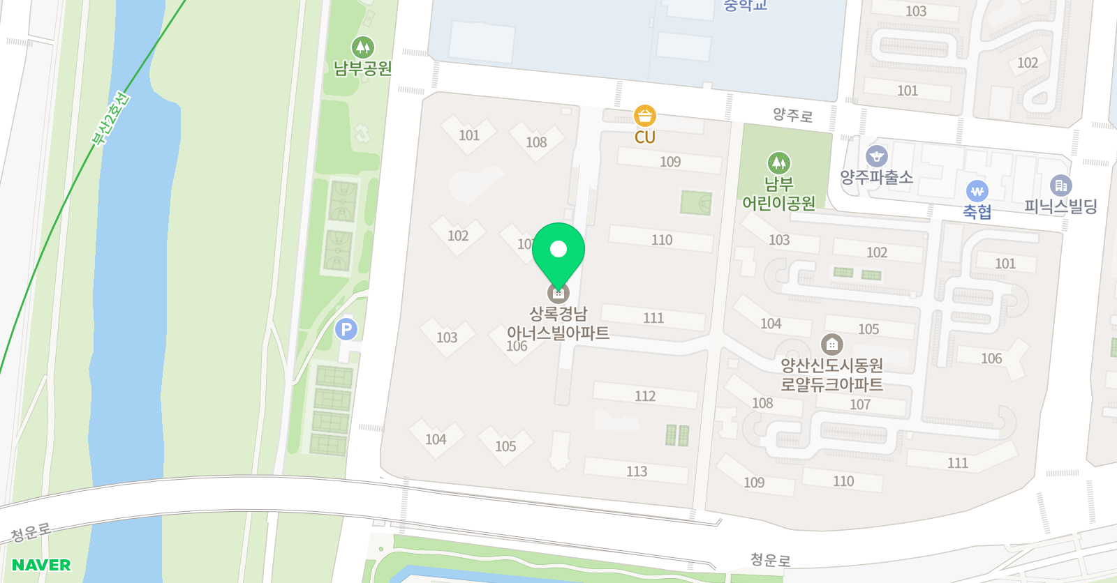 샤론영어 위치