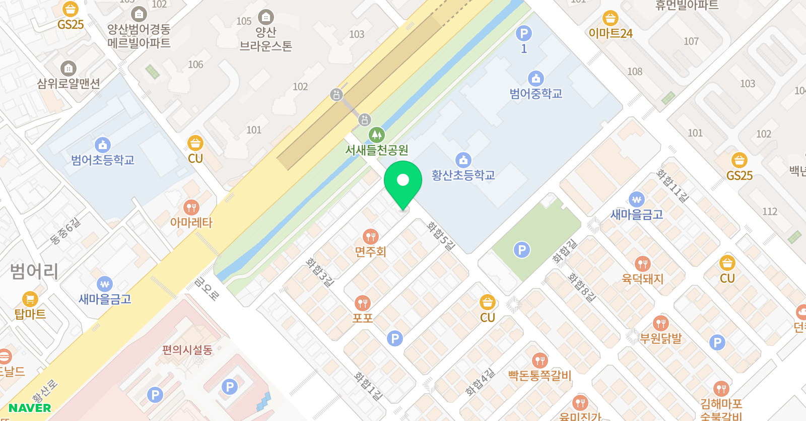 몽키챌린지 물금점 위치