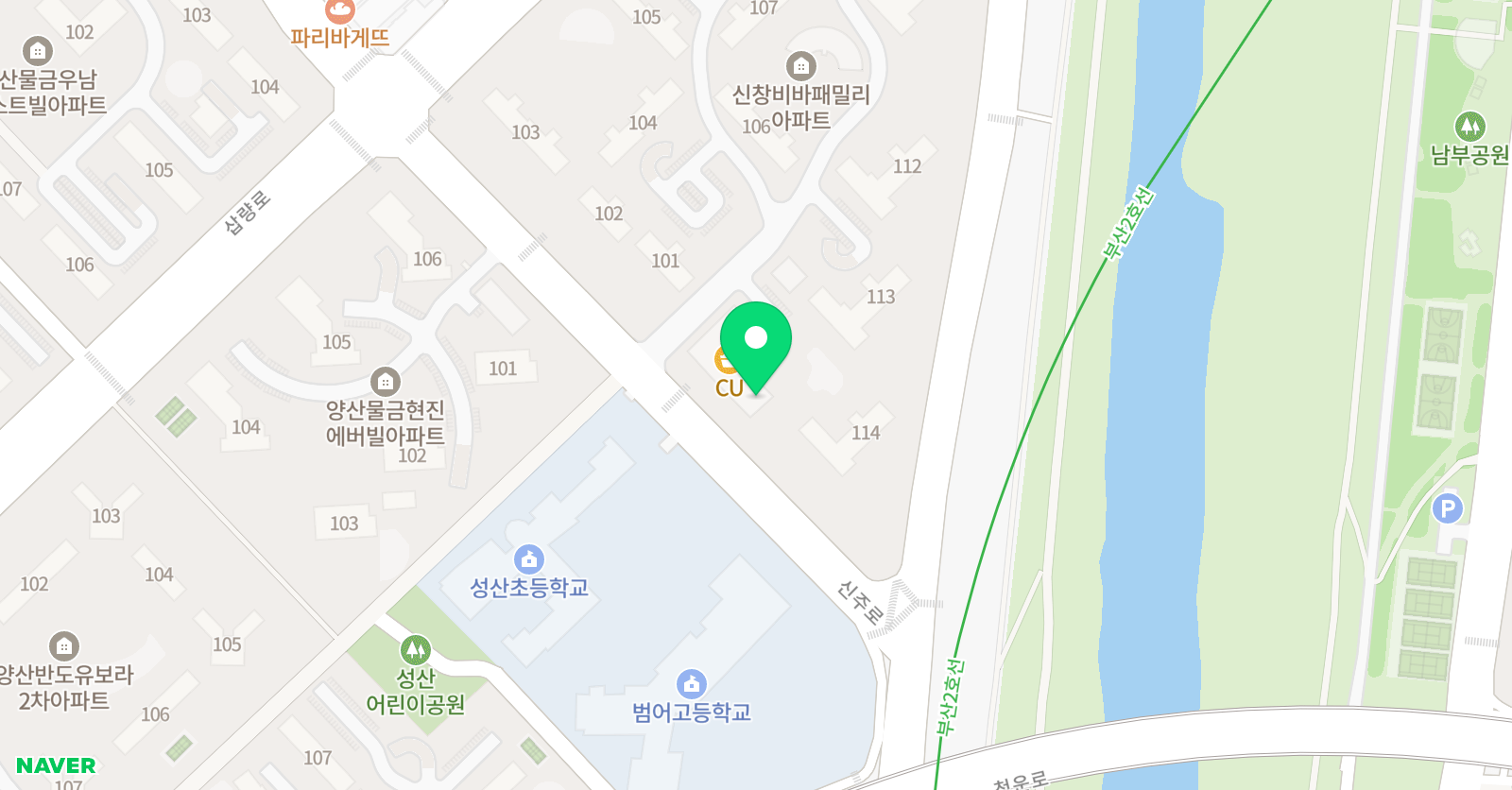 매쓰팩토리수학학원 위치