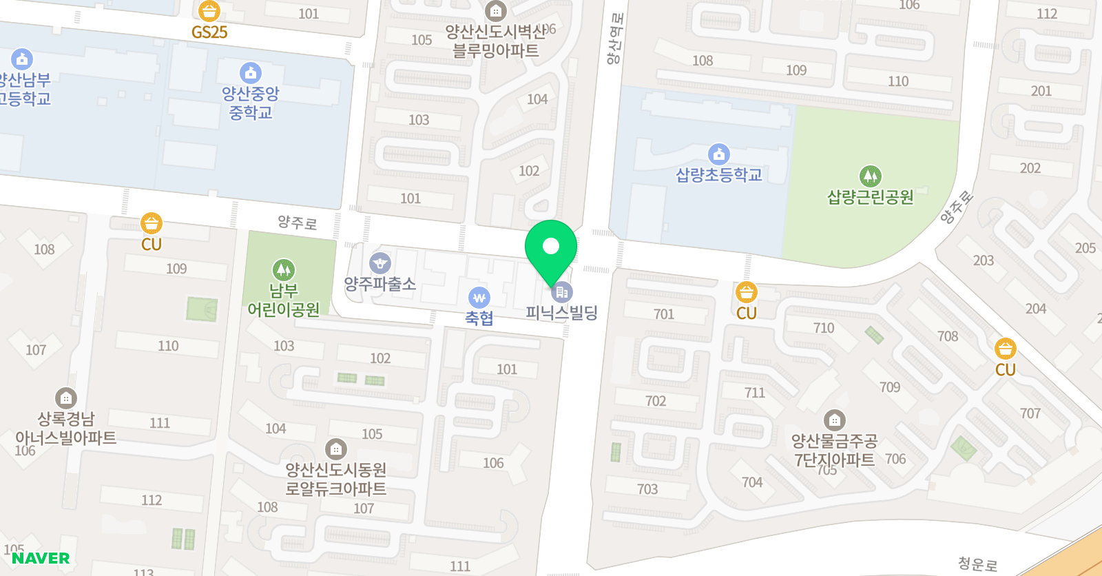 리즈 영수학원 위치