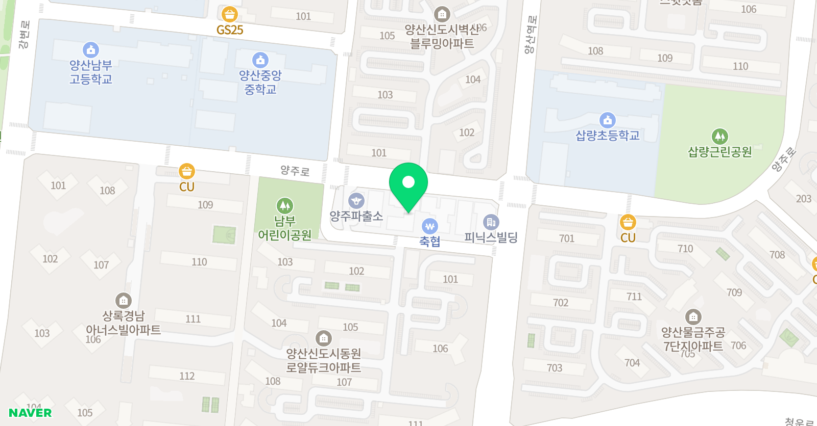 메이트국영수학원 위치
