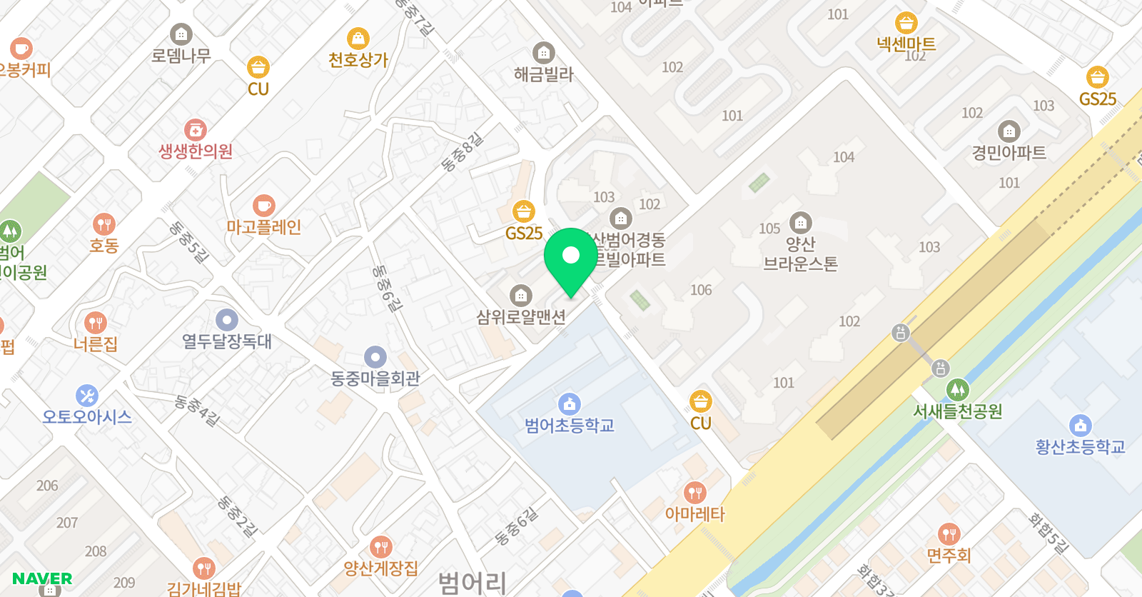 하이스트 영어학원 위치