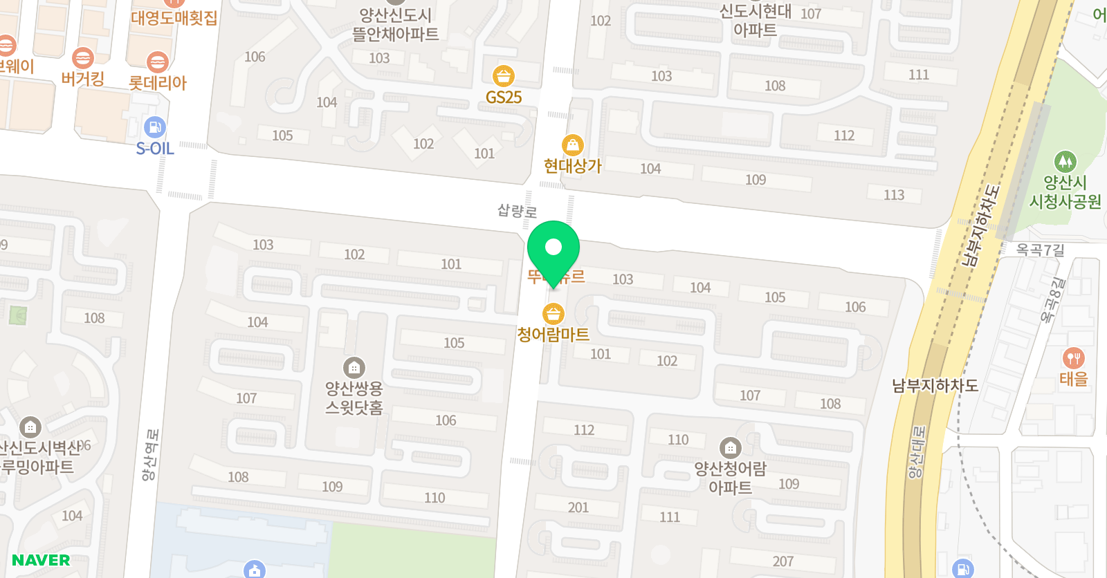 체리쉬음악학원 위치
