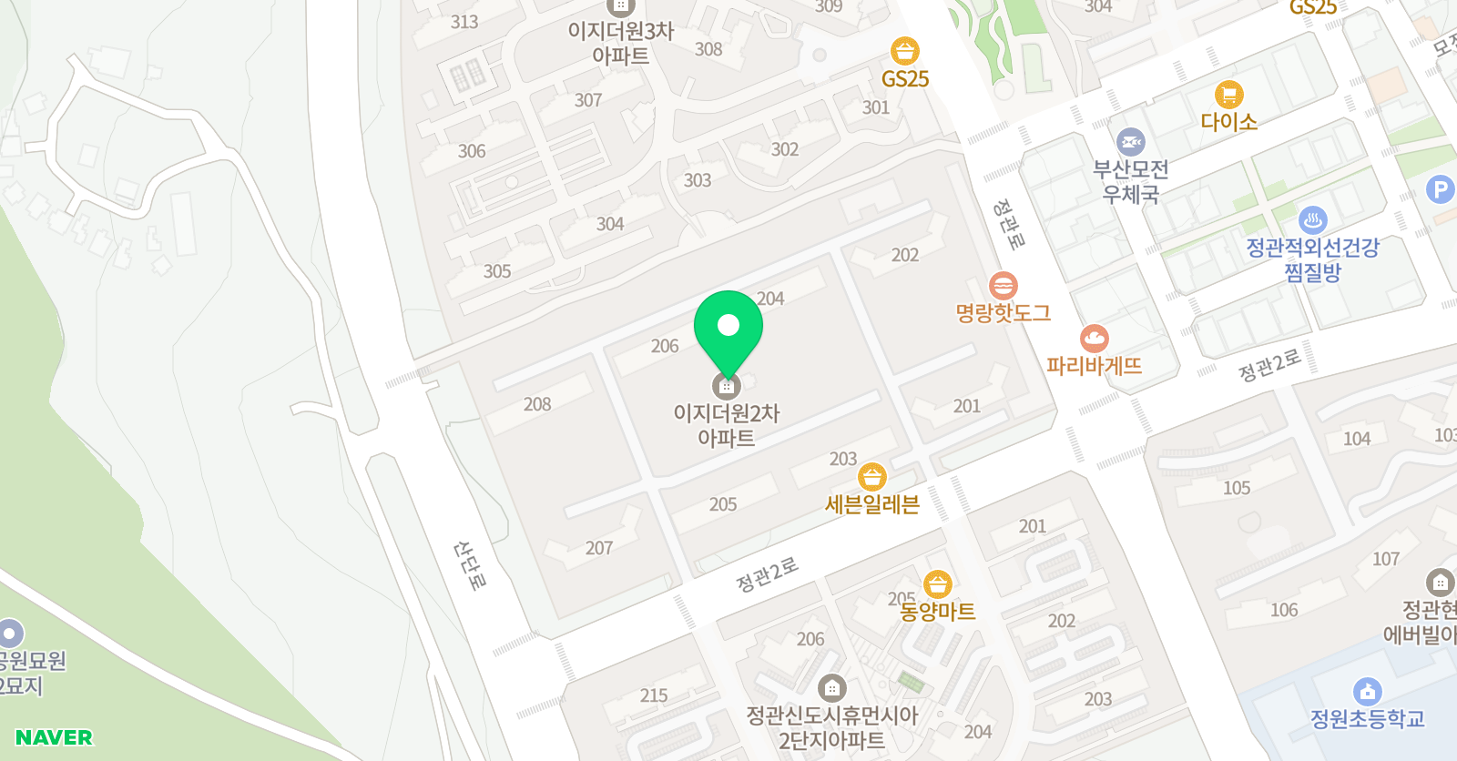정관이지2차 셀파 코딩교실 위치