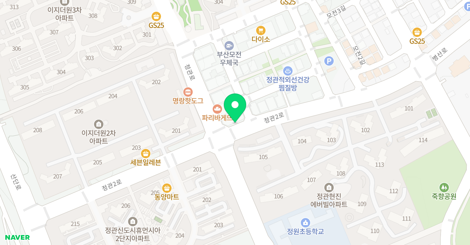첼시 영어수학학원 위치