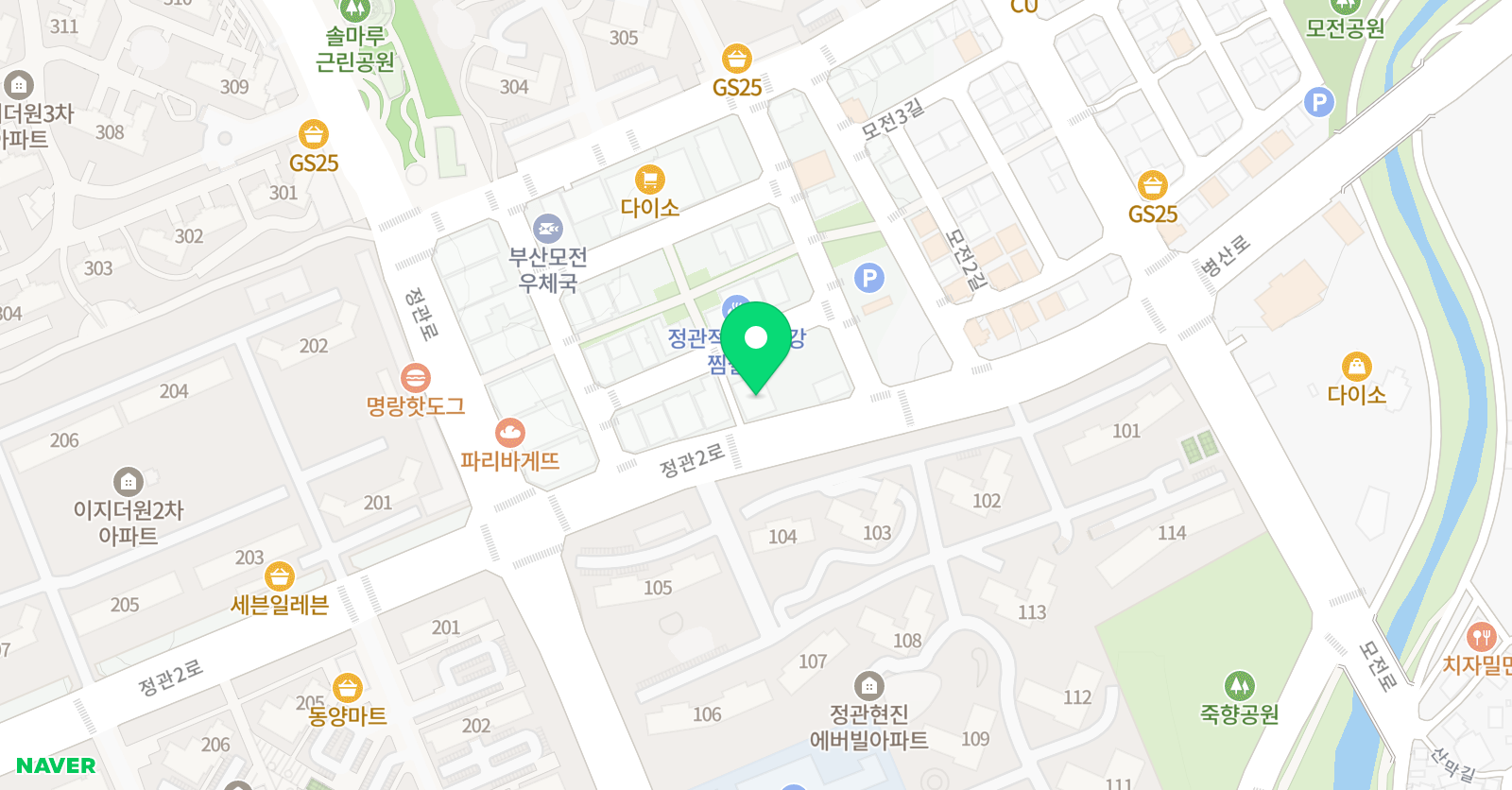 봄화실 미술학원 위치