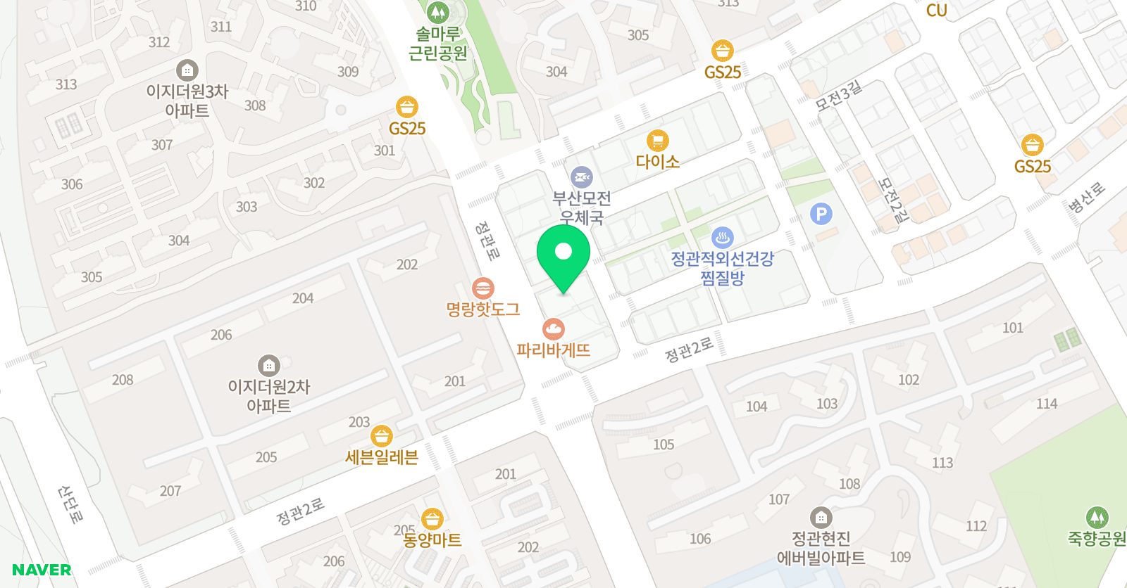 반올림 수학학원 위치