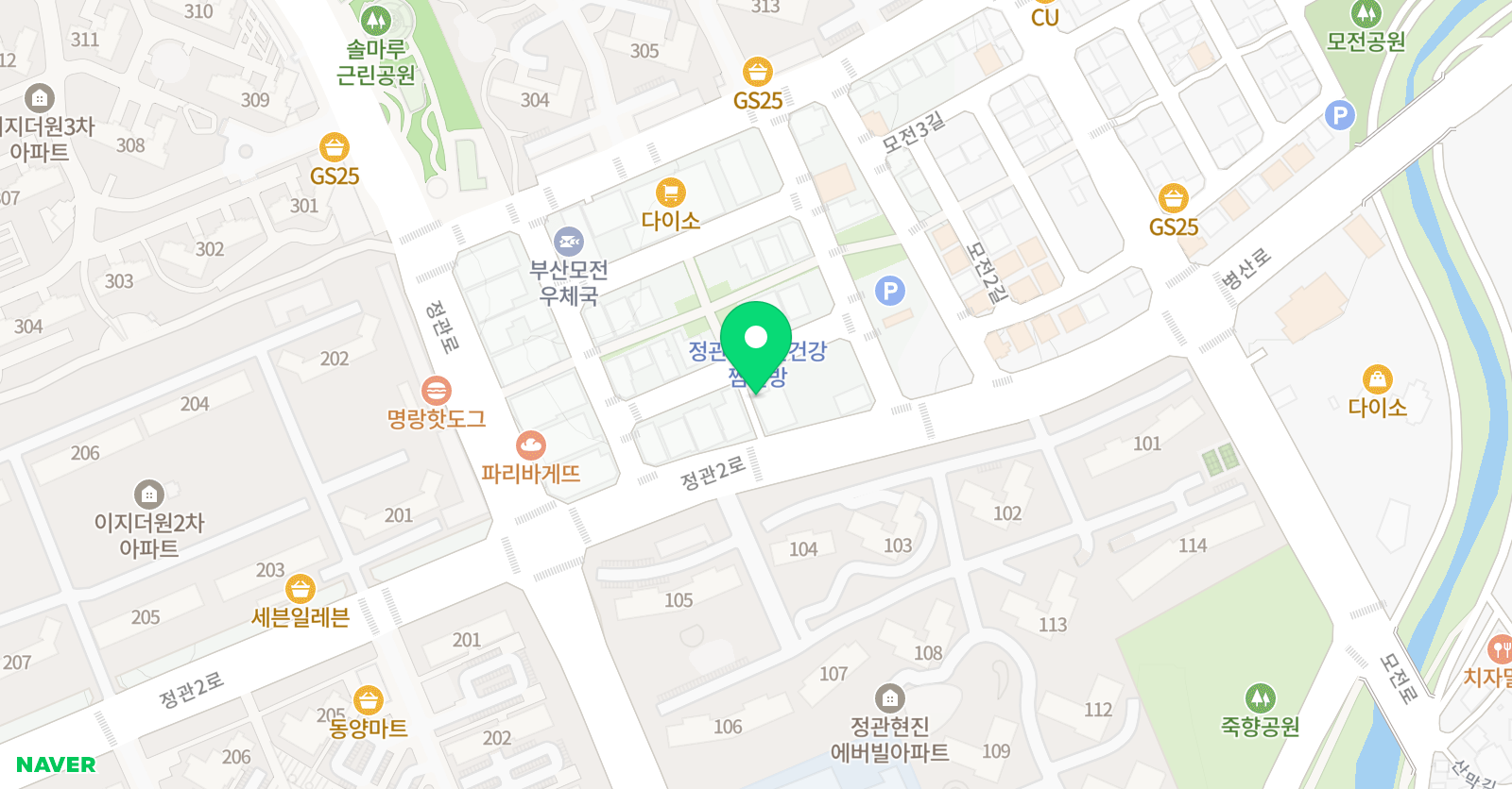 MKB 태권도 위치