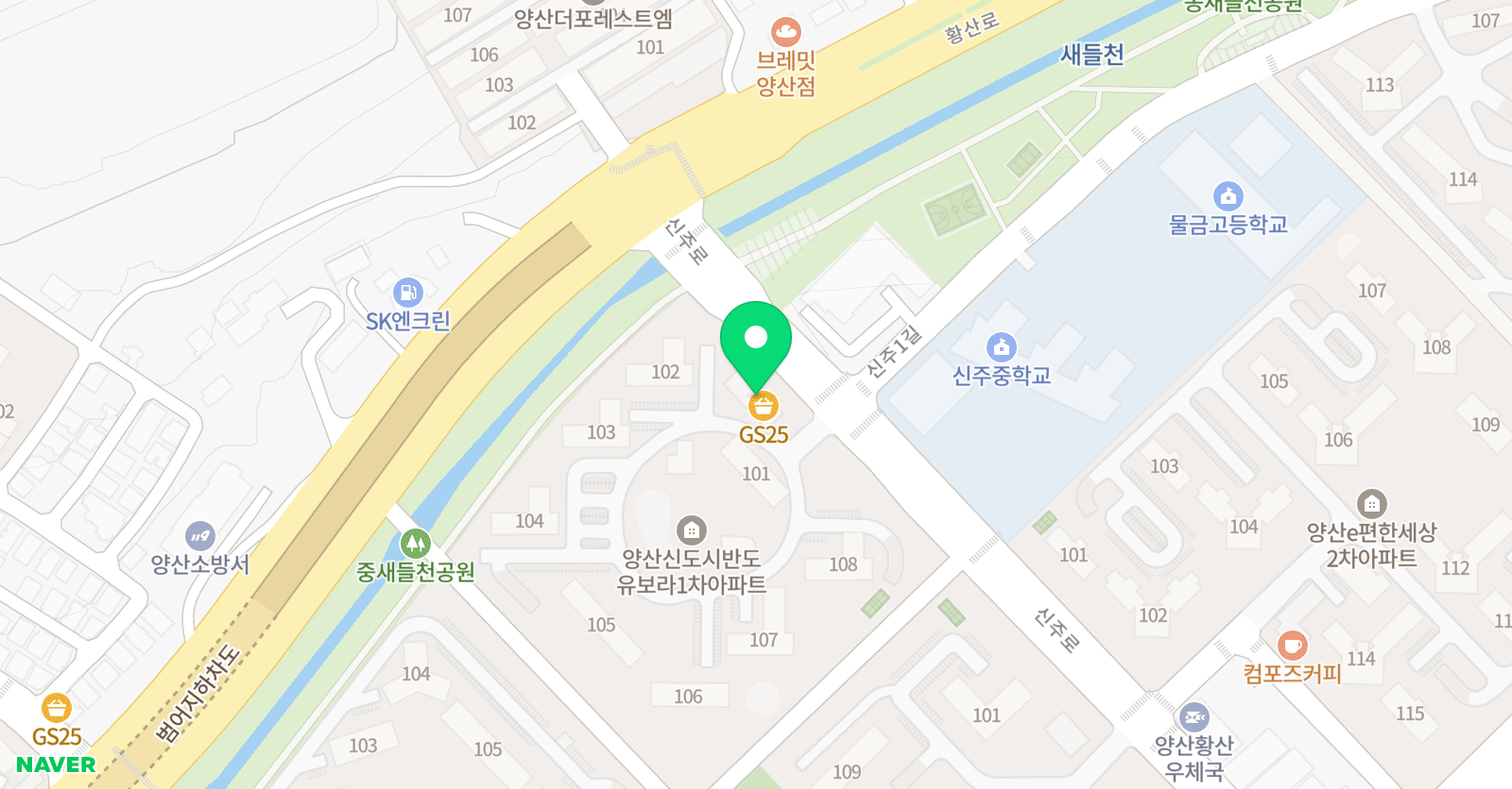 위드엘뮤직아카데미음악학원 위치