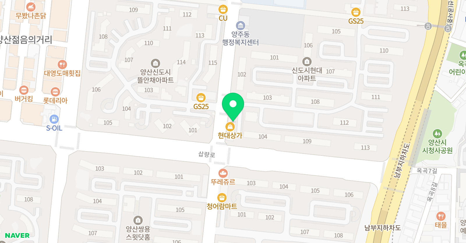 바른 수학교습소 위치