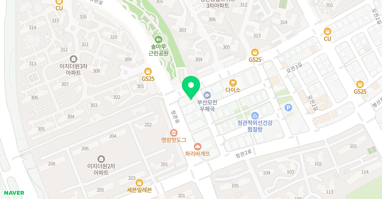 더명문 학원 위치