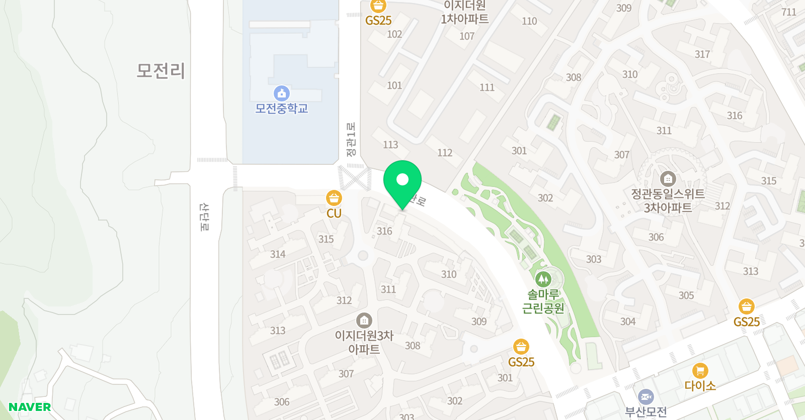 이지 아트미술 위치