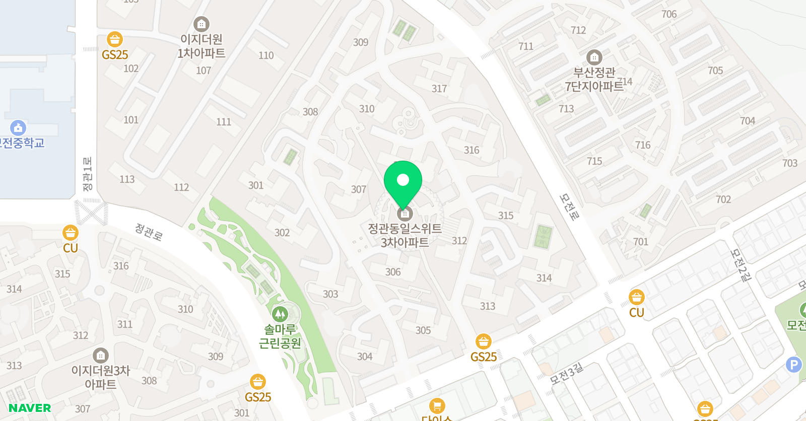 동일3차뮤엠 영어교습소 위치