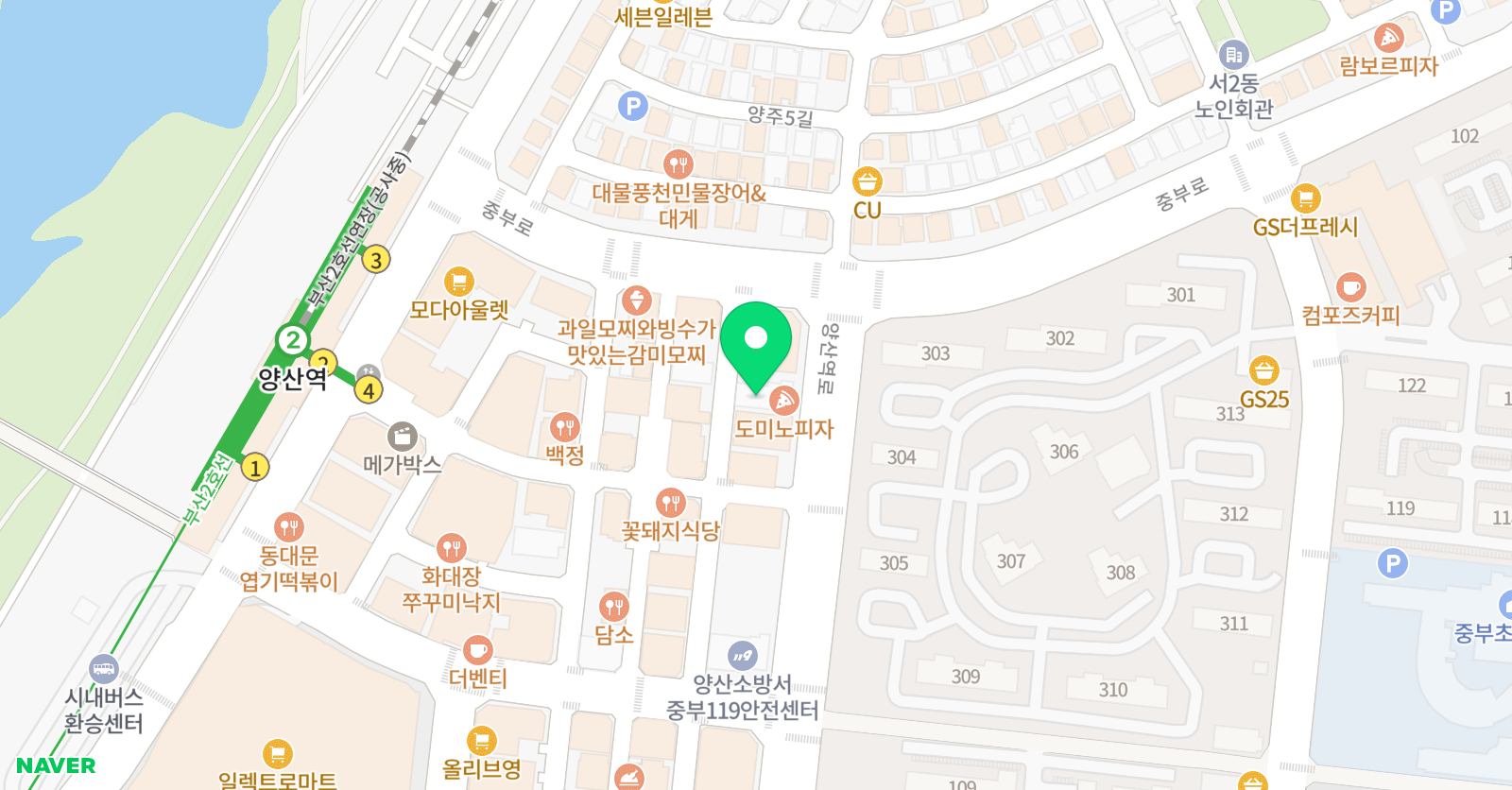 한림 수학학원 위치