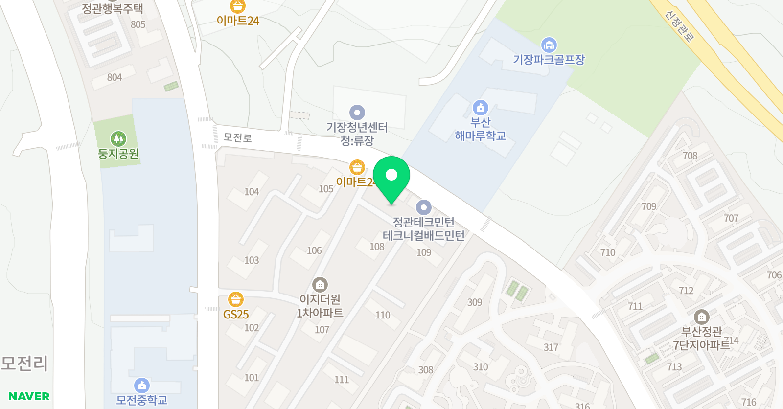 별아트창의공작소 미술교습소 위치