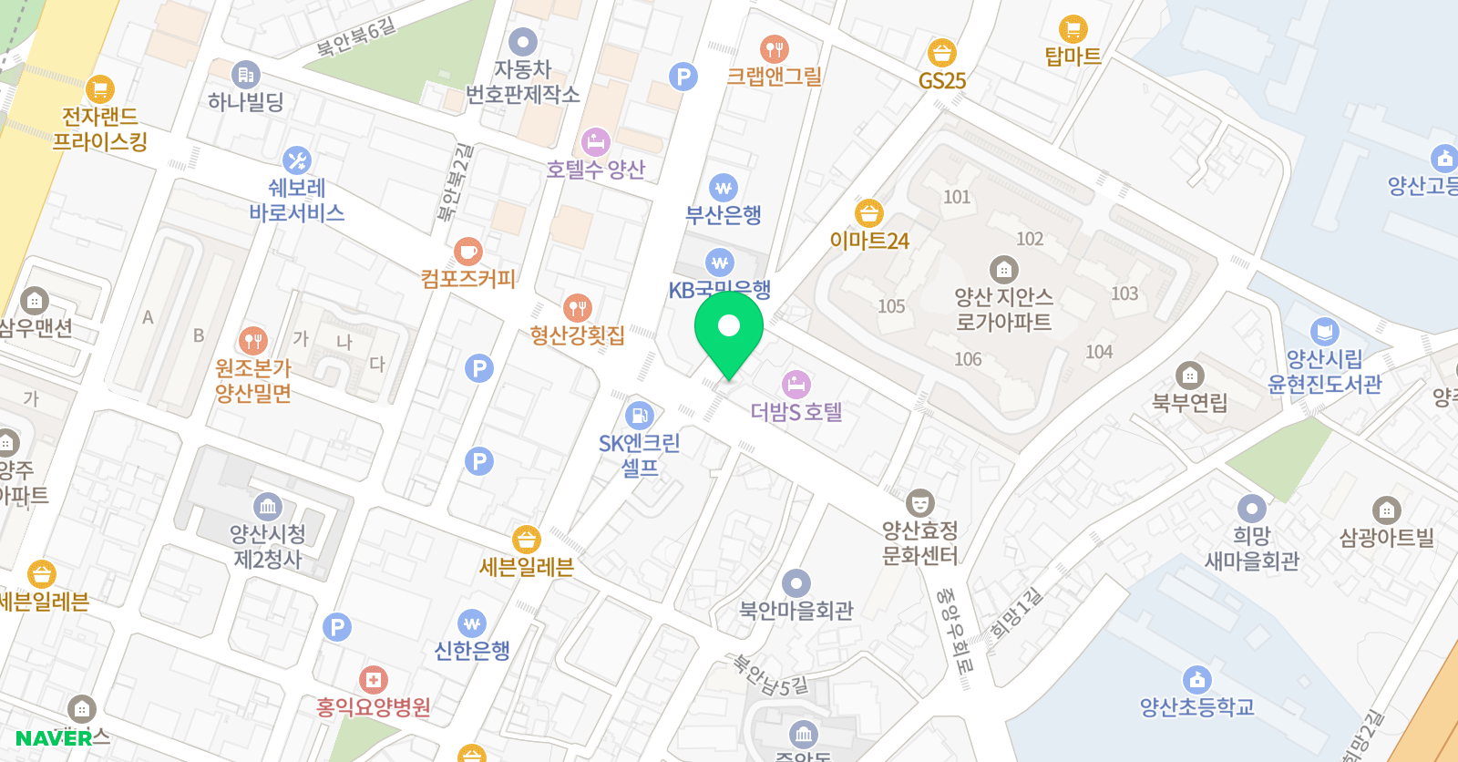 새론에듀 학원 위치