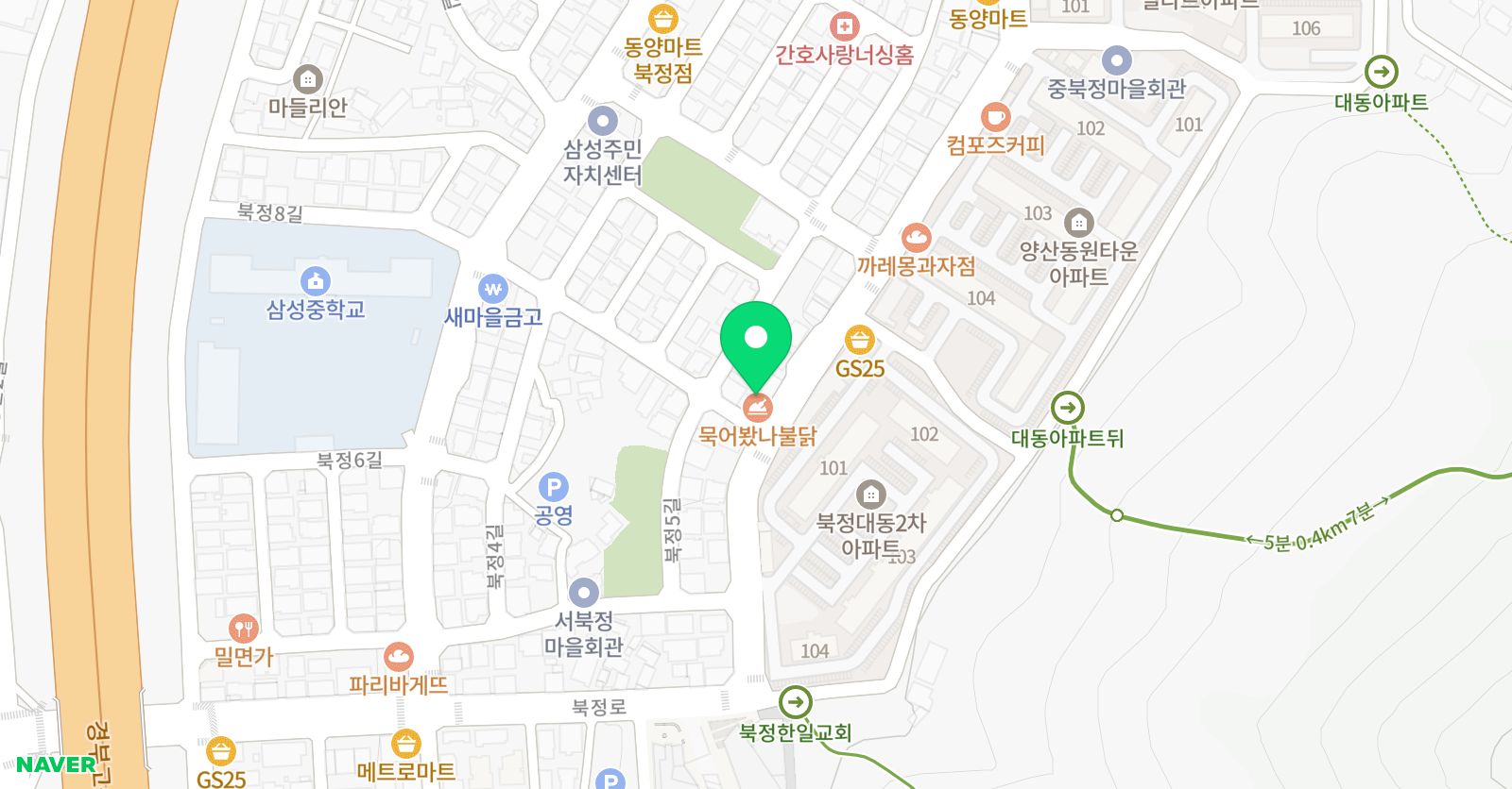 뮤즈 음악학원 위치