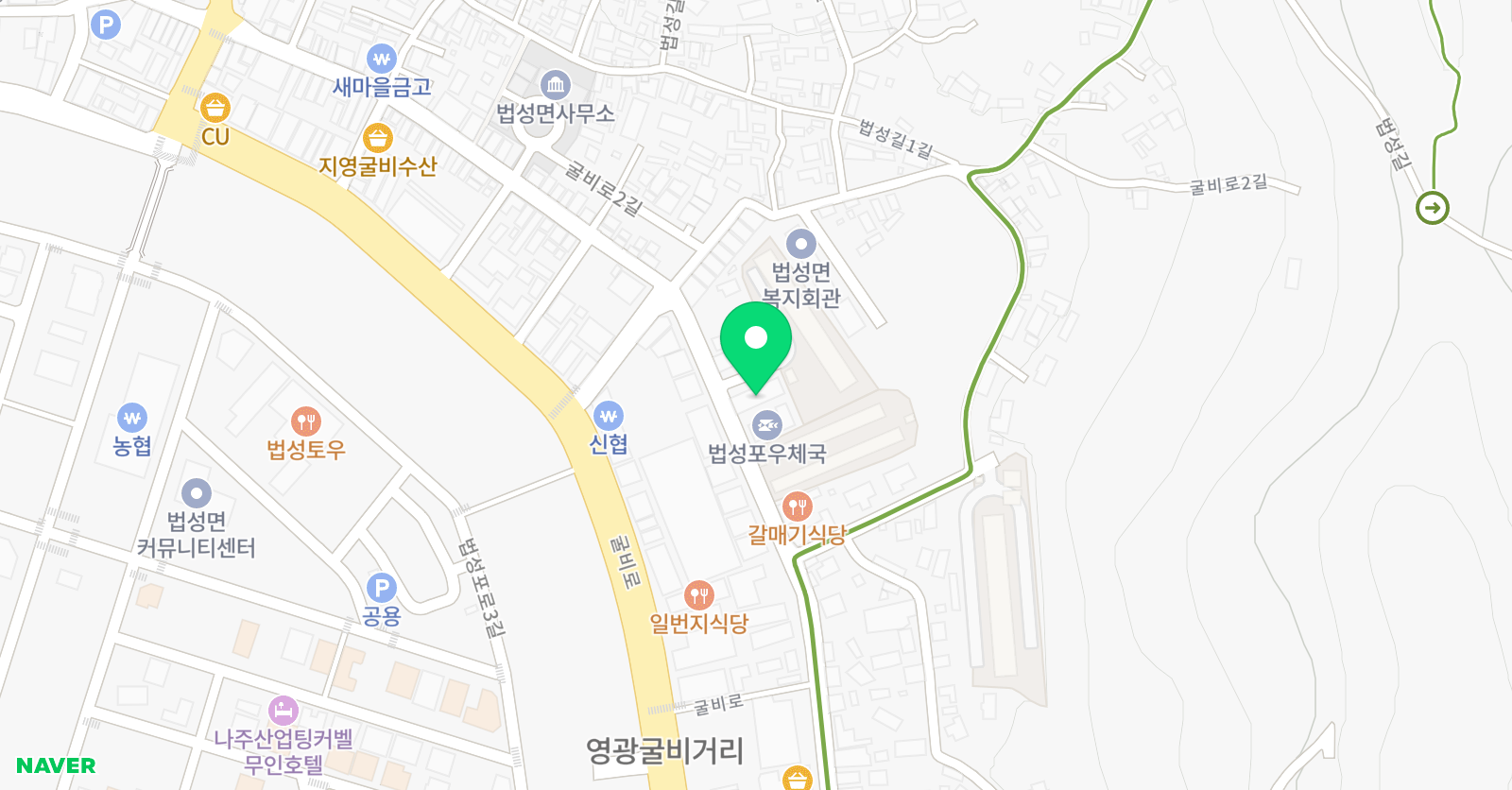 서해 태권도 체육관 위치