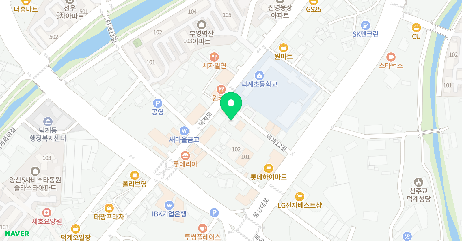 금목서 국어논술학원 위치