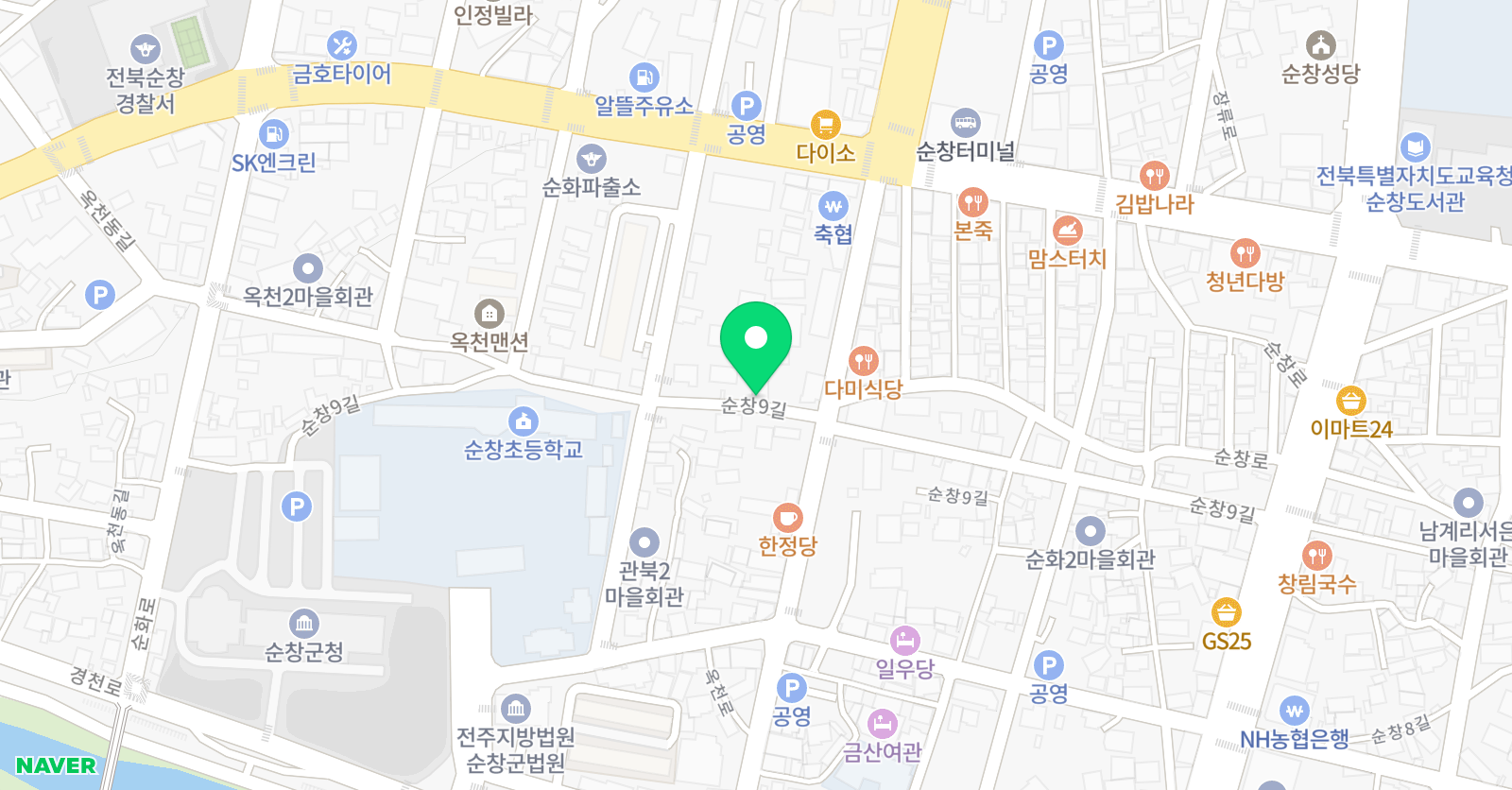 딩동댕 피아노 위치