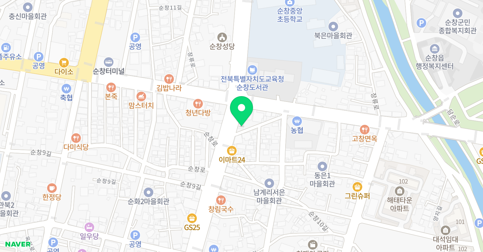 스터디뱅크 학원 위치
