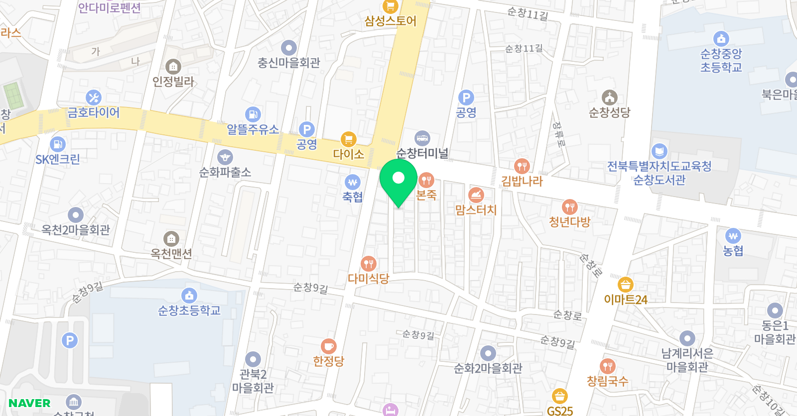 더클래스 EFL학원 위치