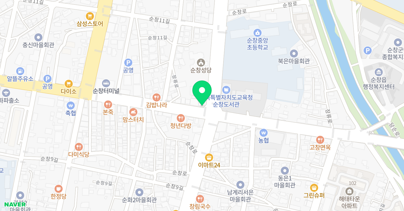 소리울 피아노학원 위치