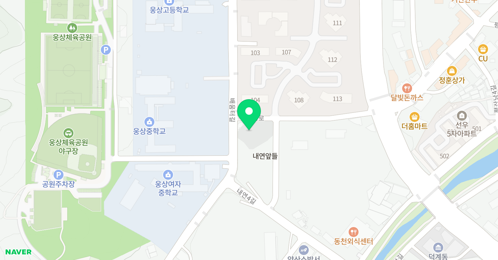 마트 영어축구교실 MATTSFC 위치