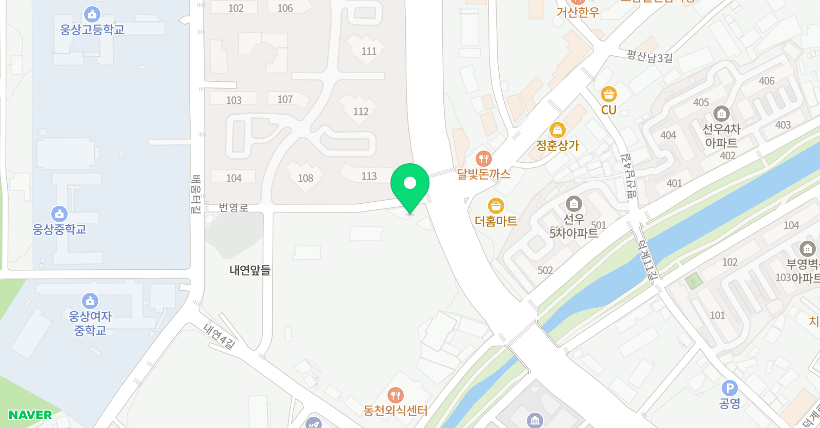 탐 영어수학원 위치